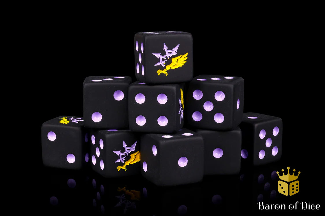Children of Chaos - 10x Square 16mm Dice